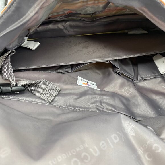 Kalencom New Orleans White Pink Chevron Baby Bag | Large Tote - Picture 3 of 8